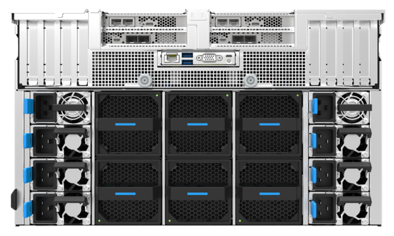 Aivres KR6288E2 KR6288-E2 KR6288V2 | 6U AI Server with HGX H100 8-GPU & AMD EPYC™ 9004 - Image 4