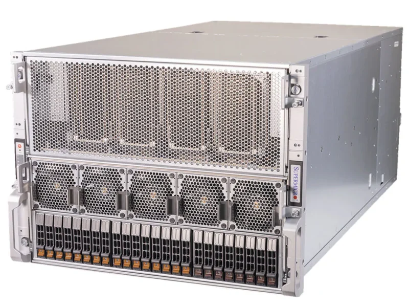 supermicro SYS-821GE-TNHR2-CT039 HGX H100 8 GPU 80GB