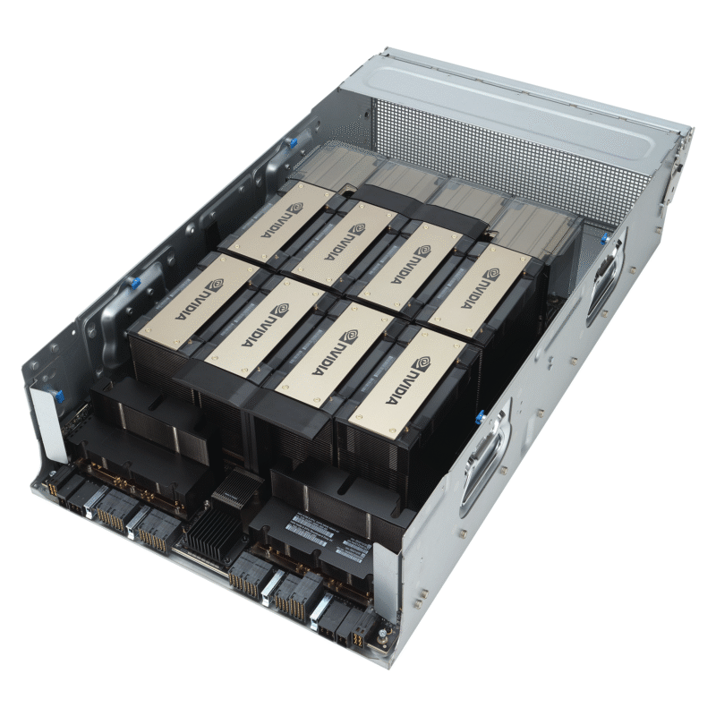 ASUS End-to-End AI Supercomputing Platform NVIDIA HGX™ H100 8-GPU server ESC N8-E11 - Image 19