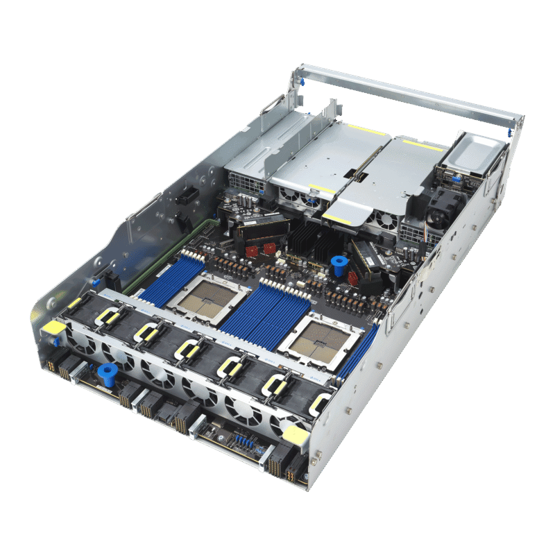 ASUS AI Supercomputing Platform NVIDIA HGX H100 8-GPU server ESC N8A-E12 - Image 6