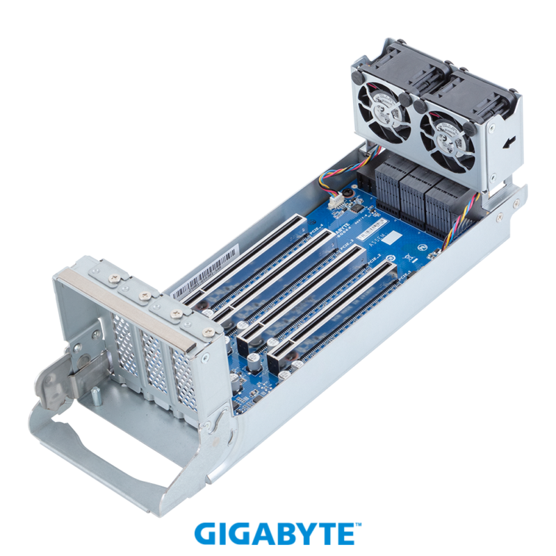 Gigabyte G593-SD0- AAX1 HPC/AI Server - 5th/4th Gen Intel® Xeon® Scalable - 5U DP NVIDIA HGX™ H100 8-GPU 4-Root Port - Image 9