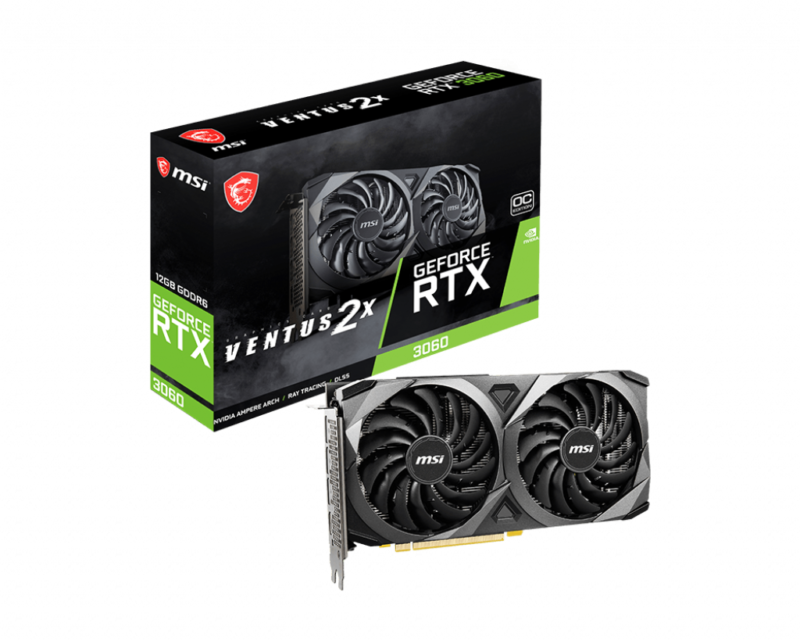 MSI RTX 3060 VENTUS 3X 12G OC 12G 2X - Image 2