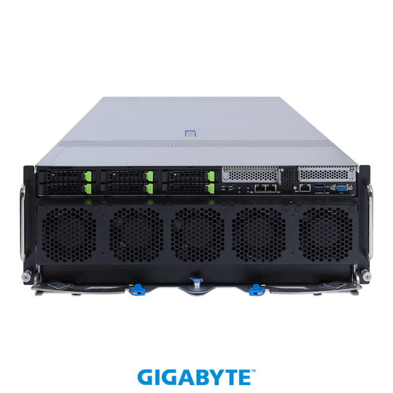 GIGABYTE G492-ID0 Rev. 100 HPC/AI Server - 3rd Gen Intel® Xeon® Scalable - 4U DP HGX™ A100 8-GPU