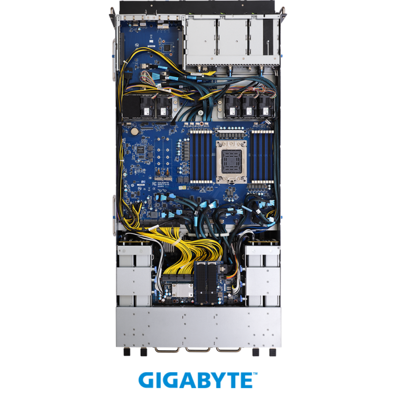 Gigabyte G492-PD0 Rev. 100 HPC/AI Arm Server - Ampere® Altra® Max - 4U UP HGX™ A100 8-GPU - Image 6