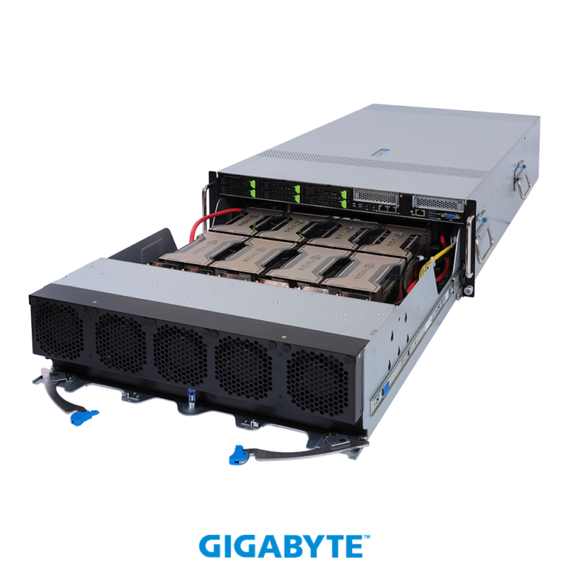 Gigabyte G492-PD0 Rev. 100 HPC/AI Arm Server - Ampere® Altra® Max - 4U UP HGX™ A100 8-GPU - Image 7