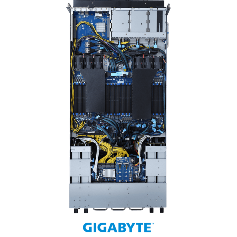 Gigabyte G492-ZD2 Rev. A00 HPC/AI Server - AMD EPYC™ 7003 - 4U DP HGX™ A100 8-GPU - Image 7