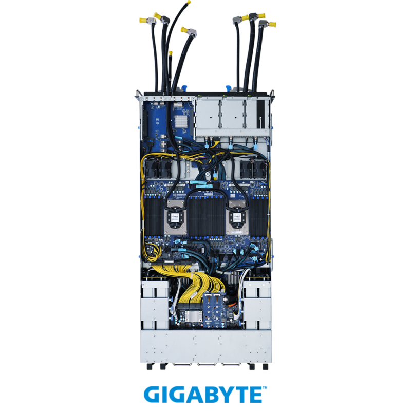 Gigabyte G492-ZL2 Rev. A00 HPC/AI Server - AMD EPYC™ 7003 - 4U DP HGX™ A100 8-GPU DLC - Image 8