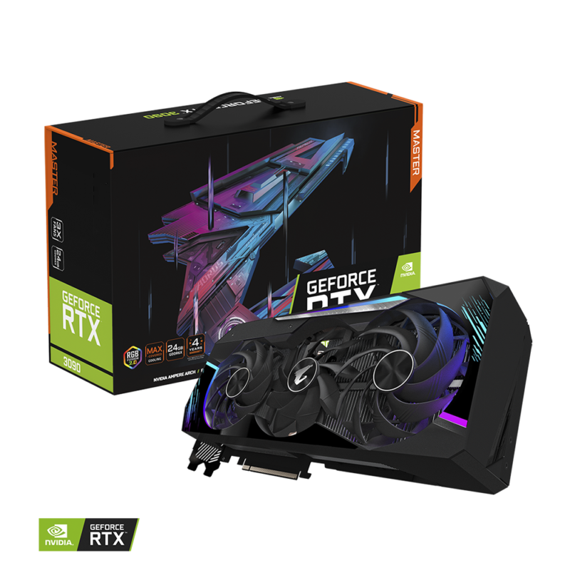 Gigabyte Graphics Card RTX 3060 ti RTX 3070 RTX 3070 Ti RTX 3080 ti RTX 3080 RTX 3090 ti RTX 3090 8GB 10GB 12GB 24GB - Image 9
