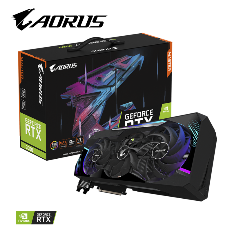 Gigabyte Graphics Card RTX 3060 ti RTX 3070 RTX 3070 Ti RTX 3080 ti RTX 3080 RTX 3090 ti RTX 3090 8GB 10GB 12GB 24GB - Image 5