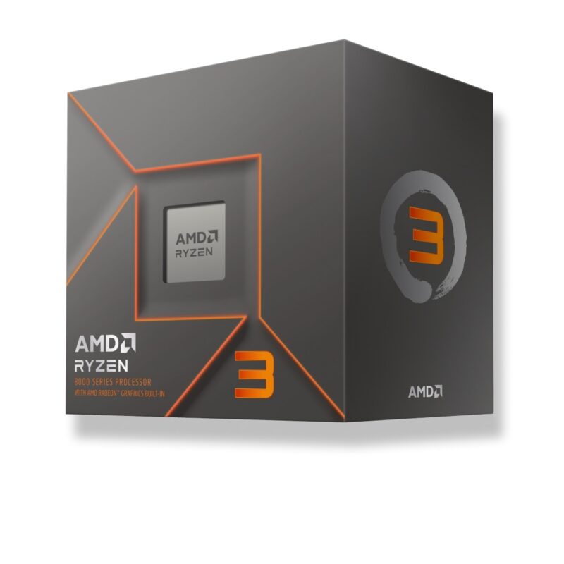 AMD Ryzen 3 8300G 4 Cores 8 Threads 65 W TDP 3.4 GHz Frequency 4.9 GHz Boost Phoenix2 Codename Socket AM5