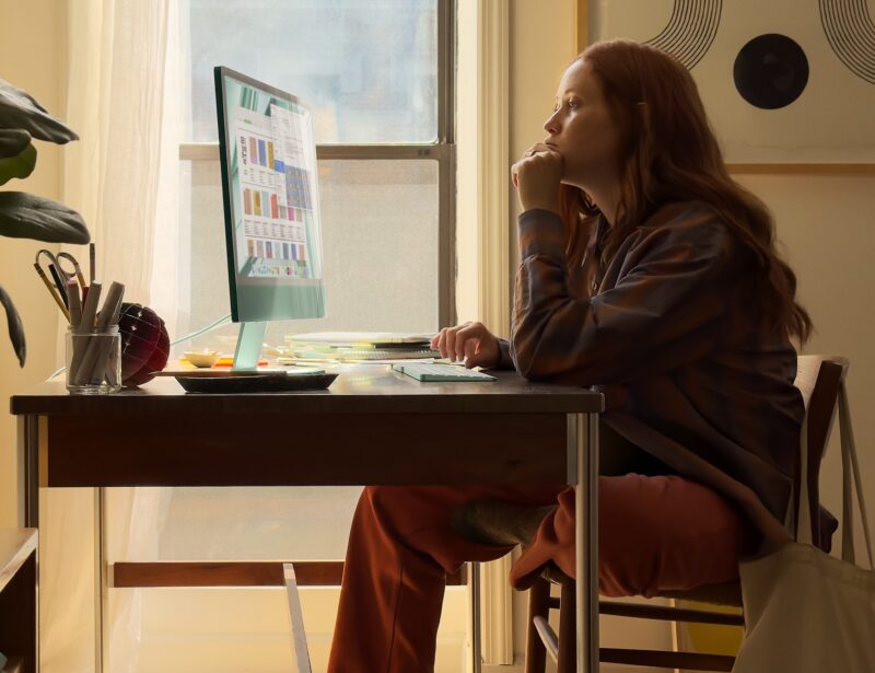 Apple AI Notebook 2023 iMac 24 inch Blue Silver Pink Green 4.5K Screen M3 8Core+10Core 8+8 cores 8G 16G 24G 256G 512G 1T 2T Integrated Computer MQRC3CH/A Customized iMAC - Image 3