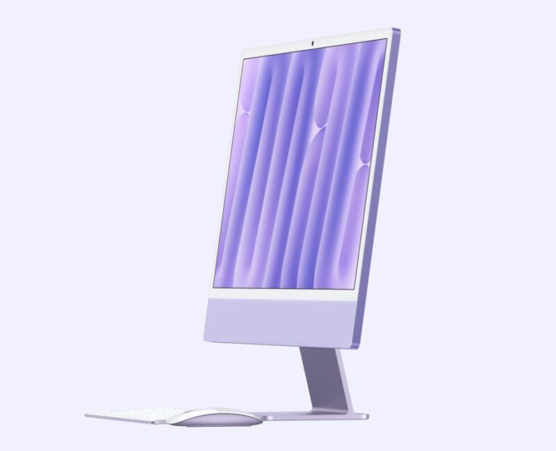 Apple iMac 24" 2024 M4 Silvery Green Blue Pink Orange Purple Yellow 10 cores+10 cores 8 cores+8 cores 16GB 24GB 32GB 256GB 512GB 1TB 2TB - Image 33