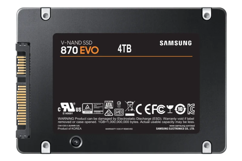 870 EVO SATA 2.5" SSD 4TB 2TB 1TB 500GB 1TB MZ-77E1T0BW MZ-77E2T0BW MZ-77E4T0BW MZ-77E500BW - Image 6