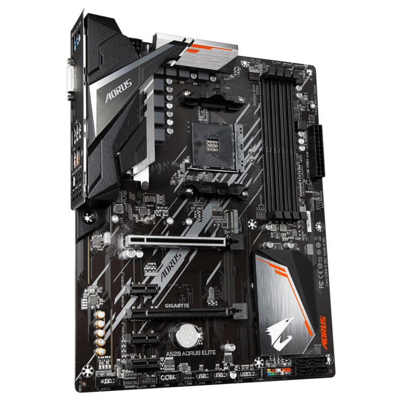 Gigabyte Used Refurbished AM4 Desktop motherboard AM4 A520 AORUS ELITE - Image 3