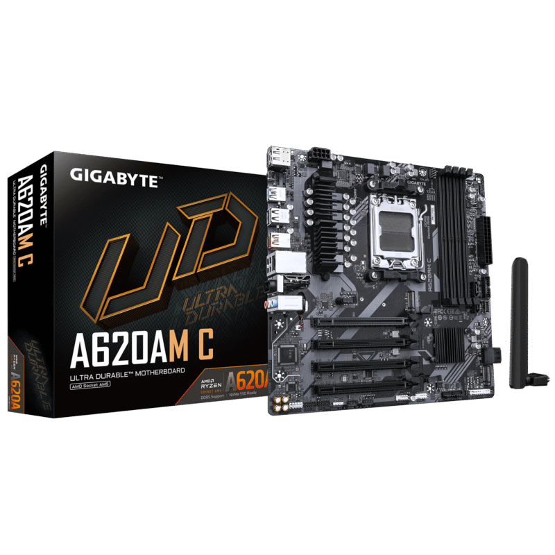 Gigabyte Used Refurbished AM5 DDR5 Desktop motherboard AM5 A620AM C