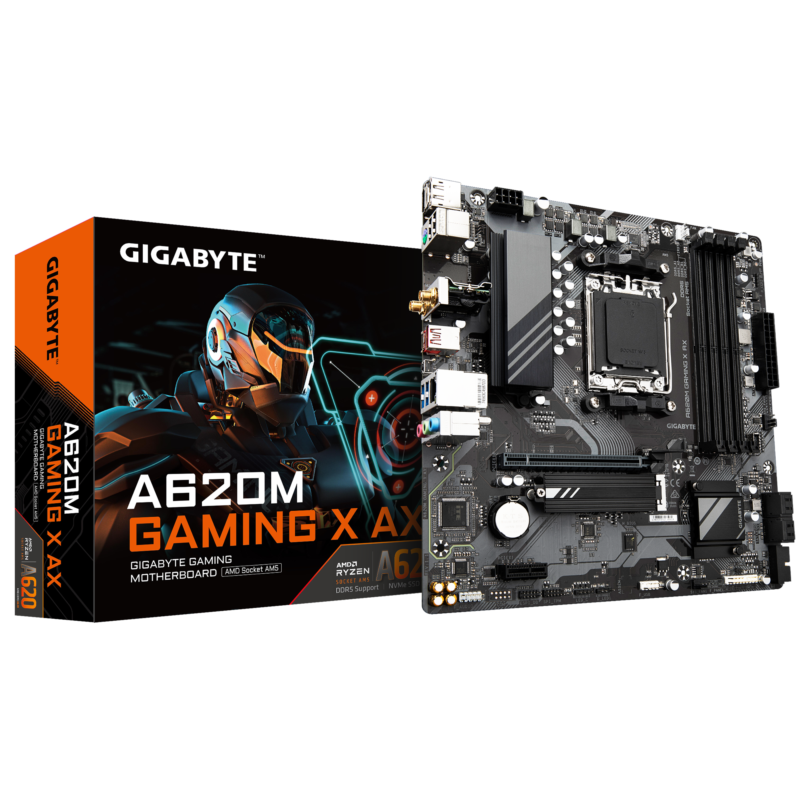 Gigabyte Used Refurbished AM5 DDR5 Desktop motherboard AM5 A620M GAMING X AX