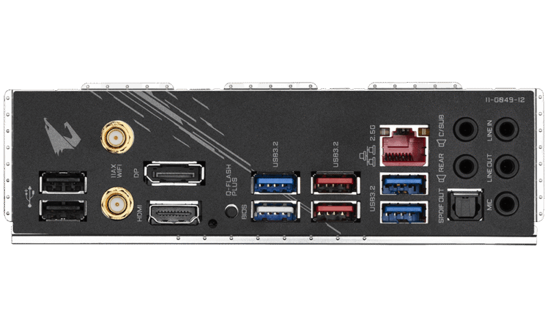 Gigabyte Used Refurbished AM4 Desktop motherboard AM4 B550 AORUS ELITE AX - Image 3