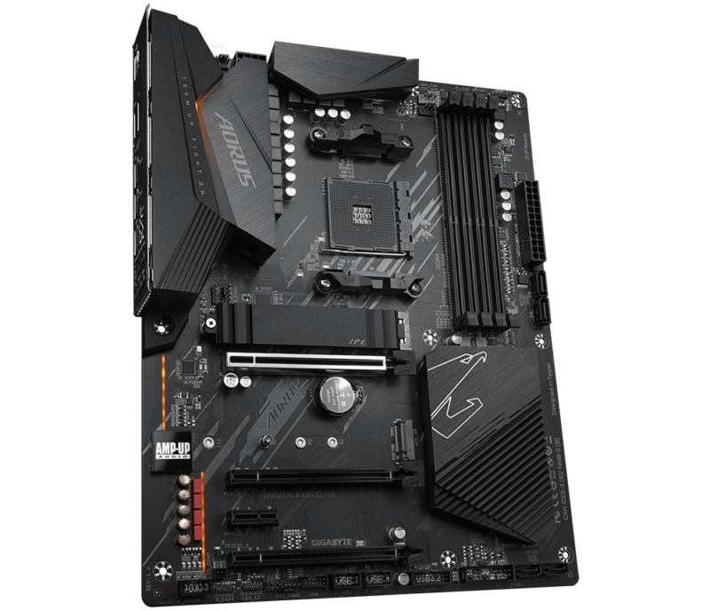 Gigabyte Used Refurbished AM4 DDR4 Desktop motherboard AM4 B550 AORUS ELITE - Image 3