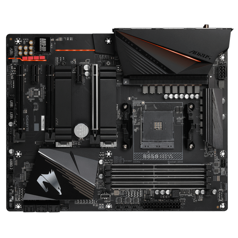 Gigabyte Used Refurbished AM4 Desktop motherboard AM4 B550 AORUS PRO AX