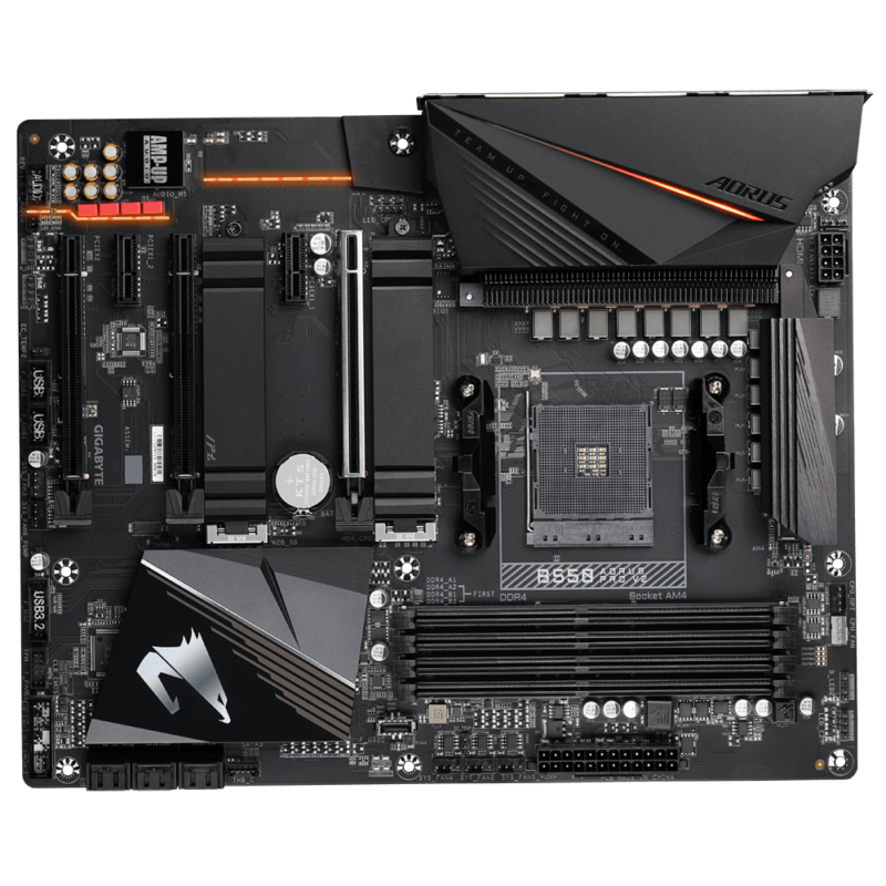 Gigabyte Used Refurbished AM4 Desktop motherboard AM4 B550 AORUS PRO V2