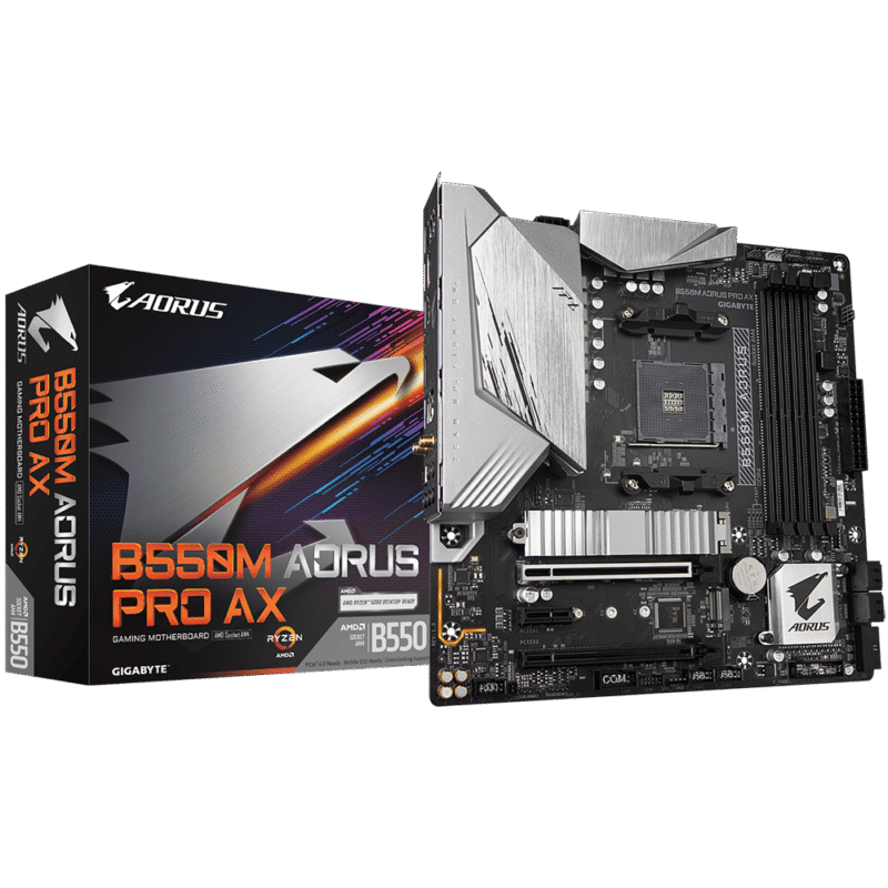 Gigabyte Used Refurbished AM4 DDR4 Desktop motherboard AM4 B550M AORUS PRO AX