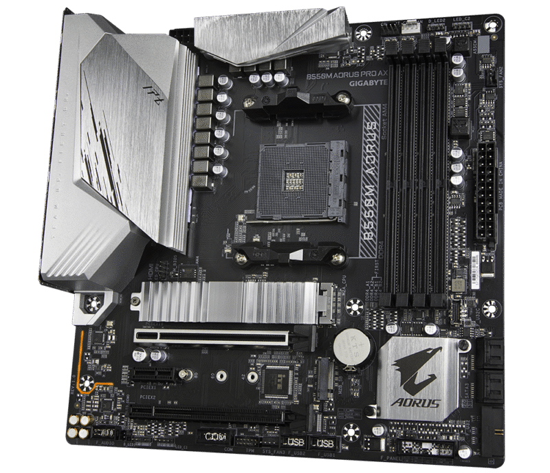 Gigabyte Used Refurbished AM4 DDR4 Desktop motherboard AM4 B550M AORUS PRO AX - Image 4