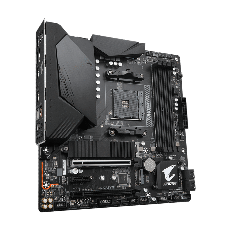 Gigabyte Used Refurbished AM4 Desktop motherboard AM4 B550M AORUS PRO-P - Image 3
