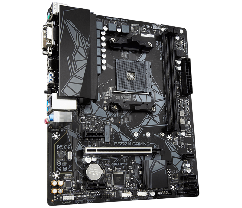 Gigabyte Used Refurbished AM4 DDR4 Desktop motherboard AM4 B550M GAMING - Image 3