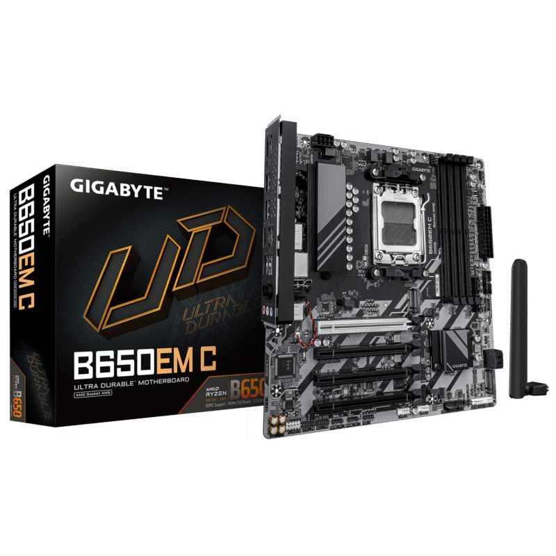 Gigabyte New Used Refurbished AM5 DDR5 Desktop motherboard AM5 B650EM C