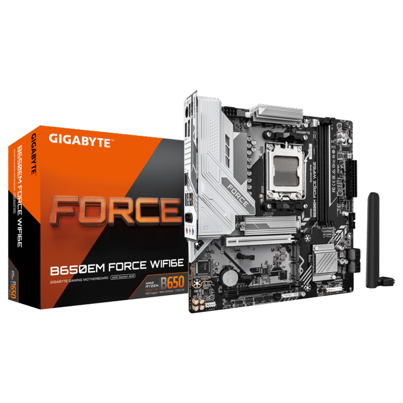 Gigabyte New Used Refurbished AM5 DDR5 Desktop motherboard AM5 B650EM FORCE WIFI6E