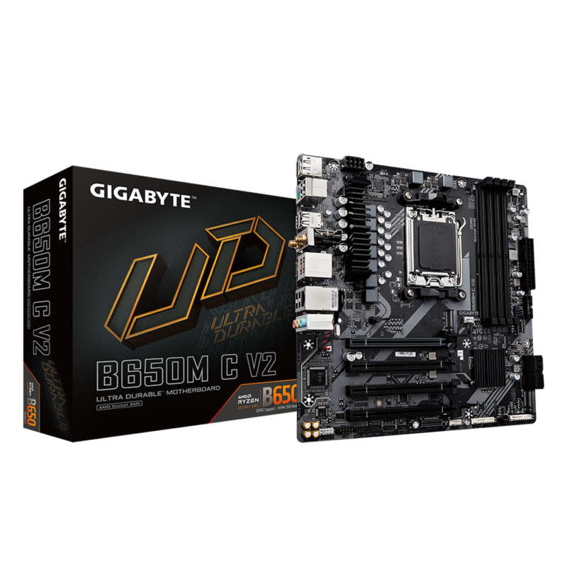 Gigabyte New Used Refurbished AM5 DDR5 Desktop motherboard AM5 B650M C V2