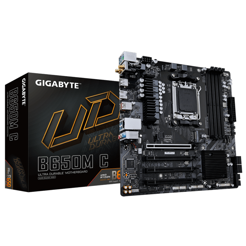 Gigabyte New Used Refurbished AM5 DDR5 Desktop motherboard AM5 B650M C