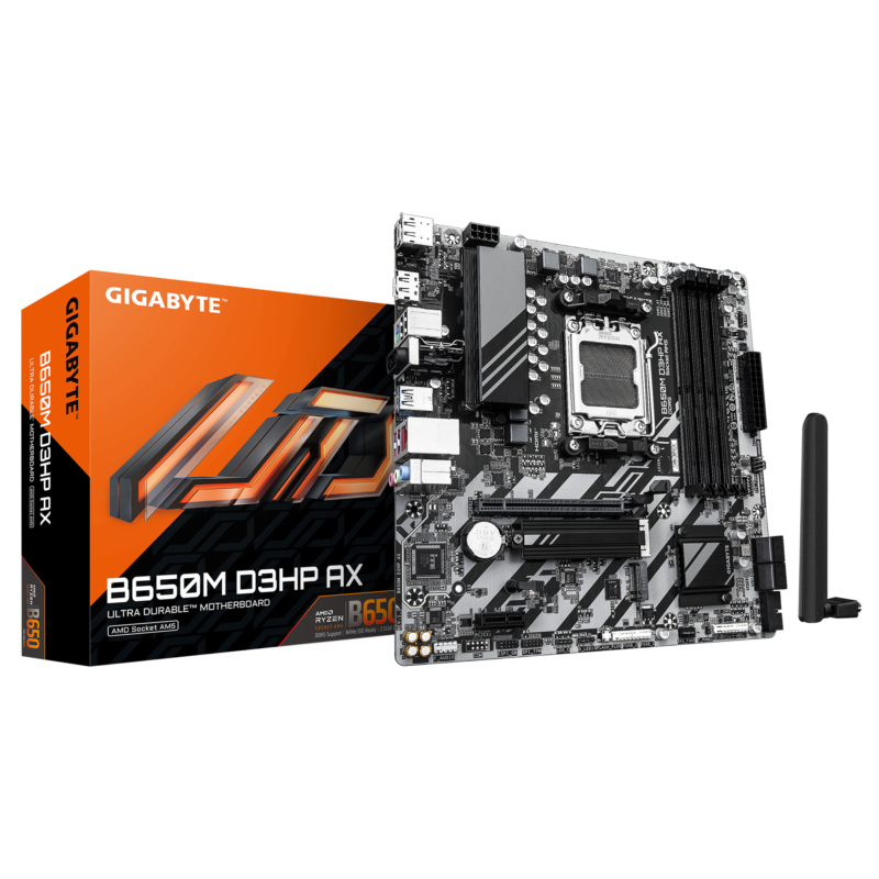Gigabyte New Used Refurbished AM5 DDR5 Desktop motherboard AM5 B650M D3HP AX