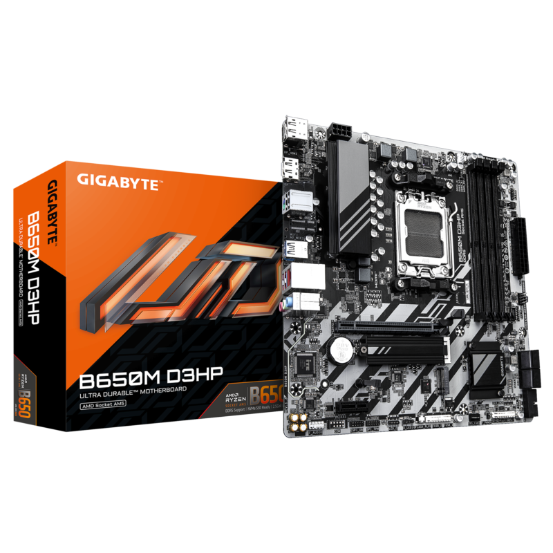 Gigabyte New Used Refurbished AM5 DDR5 Desktop motherboard AM5 B650M D3HP