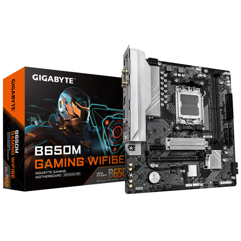 Gigabyte New Used Refurbished AM5 DDR5 Desktop motherboard AM5 B650M GAMING WIFI6E