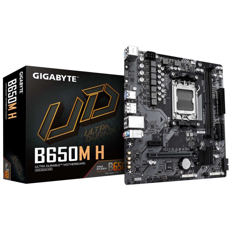 Gigabyte New Used Refurbished AM5 DDR5 Desktop motherboard AM5 B650M H