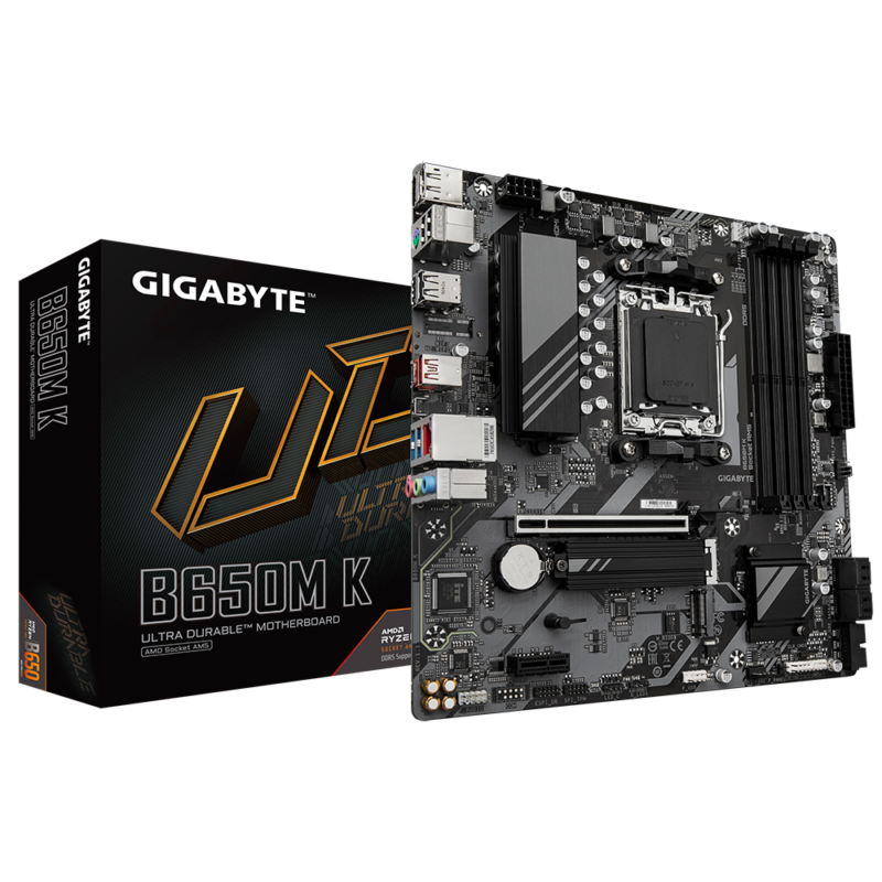 Gigabyte New Used Refurbished AM5 DDR5 Desktop motherboard AM5 B650M K