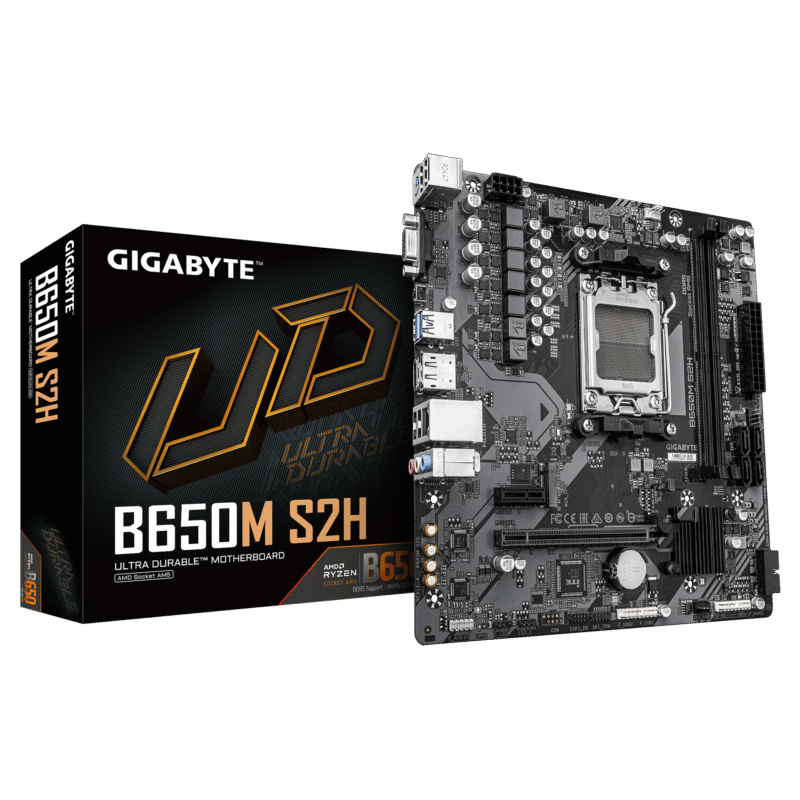 Gigabyte New Used Refurbished AM5 DDR5 Desktop motherboard AM5 B650M S2H