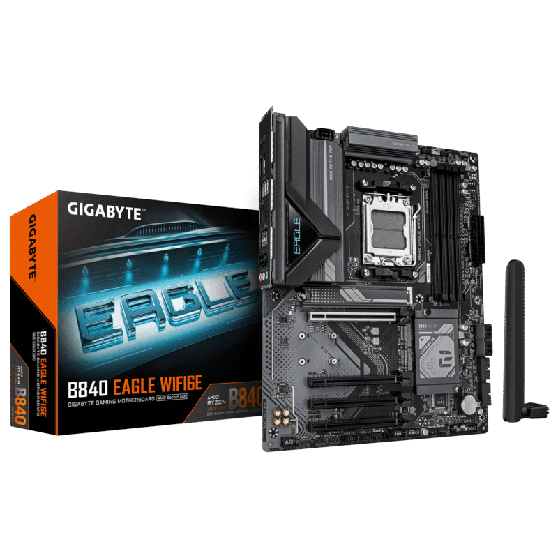 Gigabyte New Used Refurbished AMD Socket AM5 DDR5 Desktop motherboard AM5 B840 EAGLE WIFI6E