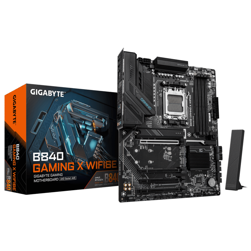 Gigabyte New Used Refurbished AMD Socket AM5 DDR5 Desktop motherboard AM5 B840 GAMING X WIFI6E