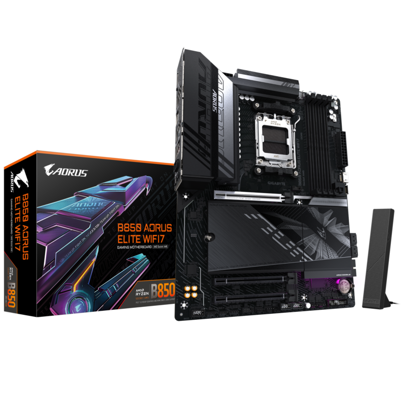 Gigabyte New Used Refurbished AMD Socket AM5 DDR5 Desktop motherboard AM5 B850 AORUS ELITE WIFI7
