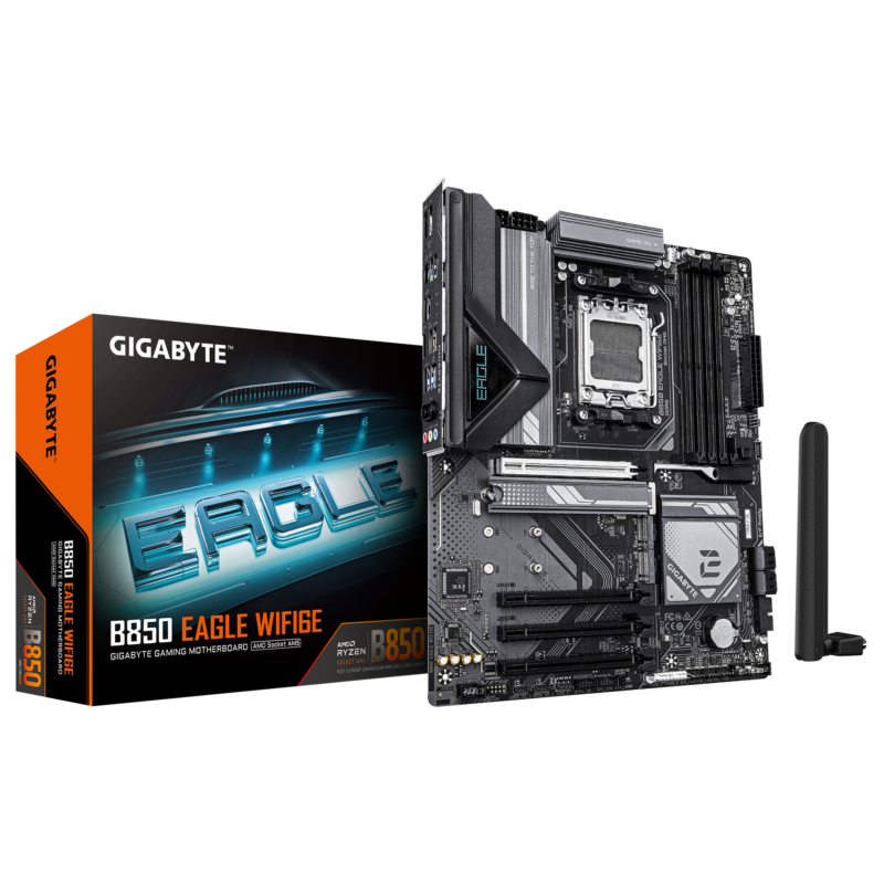 Gigabyte New Used Refurbished AMD Socket AM5 DDR5 Desktop motherboard AM5 B850 EAGLE WIFI6E