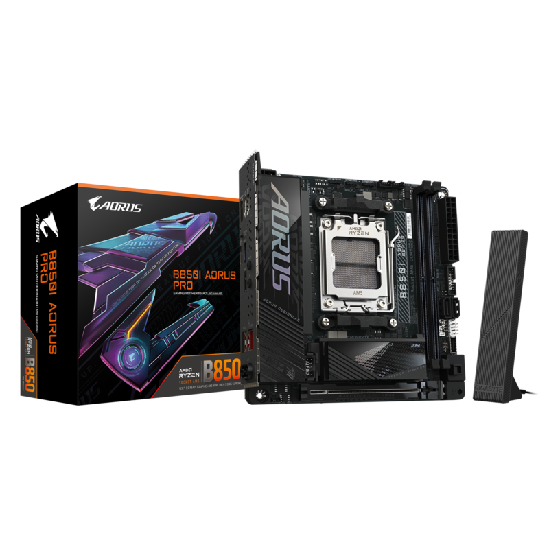 Gigabyte New Used Refurbished AMD Socket AM5 DDR5 Desktop motherboard AM5 B850I AORUS PRO