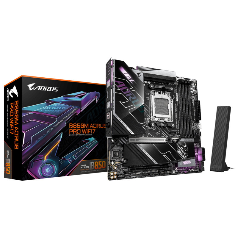 Gigabyte New Used Refurbished AMD Socket AM5 DDR5 Desktop motherboard AM5 B850M AORUS PRO WIFI7