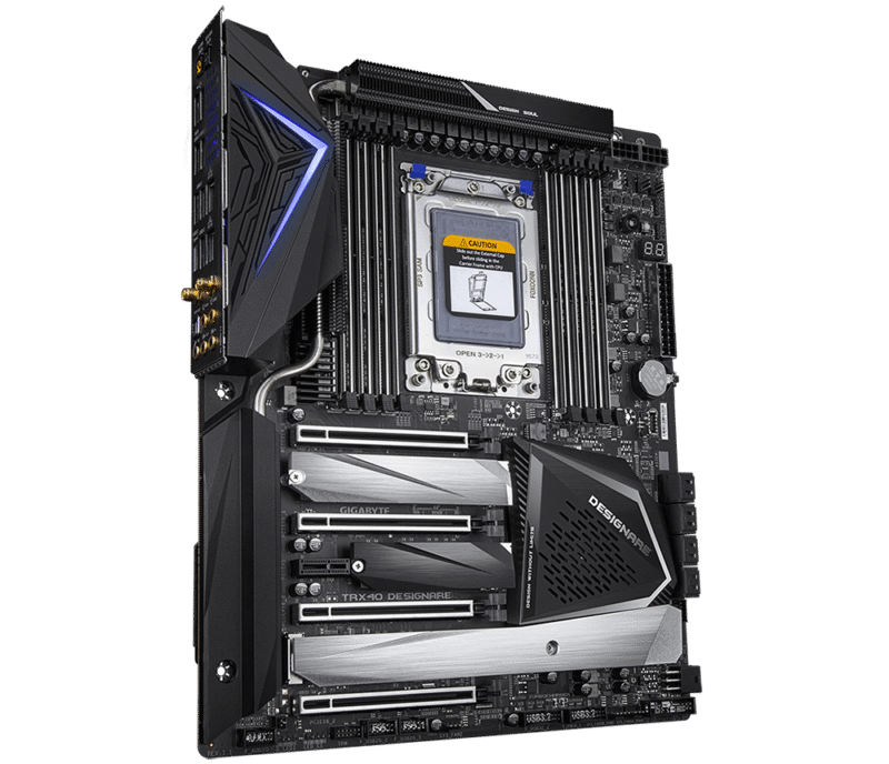 Gigabyte Used Refurbished AM4 DDR4 Desktop motherboard sTRX4 TRX40 DESIGNARE - Image 3
