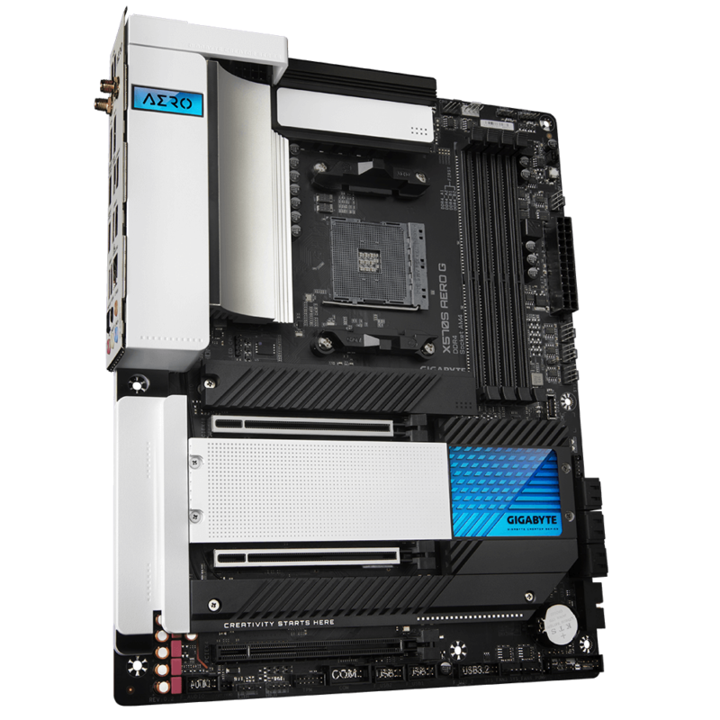 Gigabyte Used Refurbished AM4 DDR4 Desktop motherboard AM4 X570S AERO G - Image 4