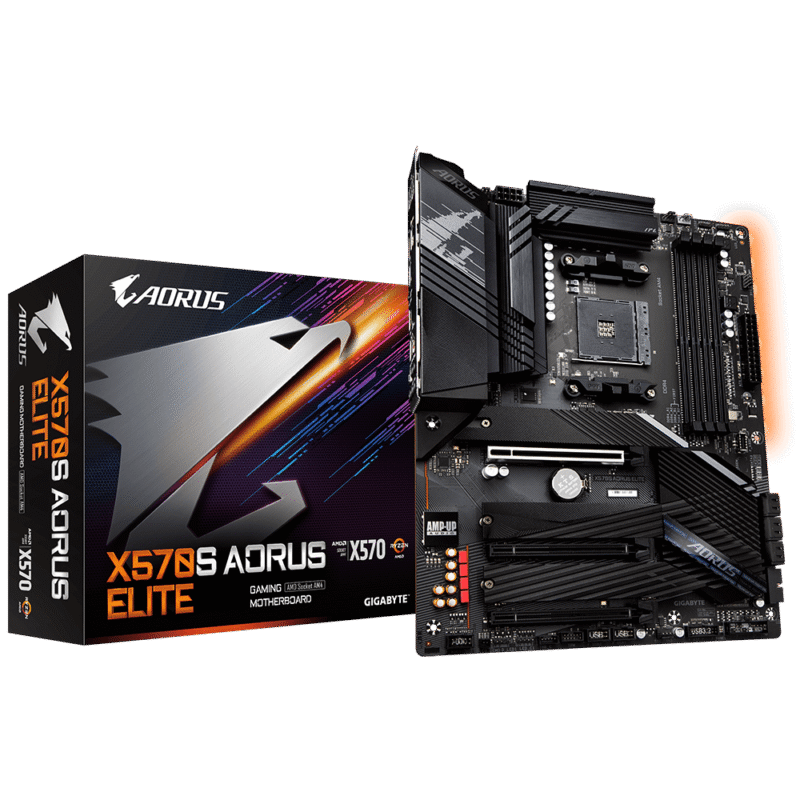 Gigabyte Used Refurbished AM4 DDR4 Desktop motherboard AM4 X570S AORUS ELITE