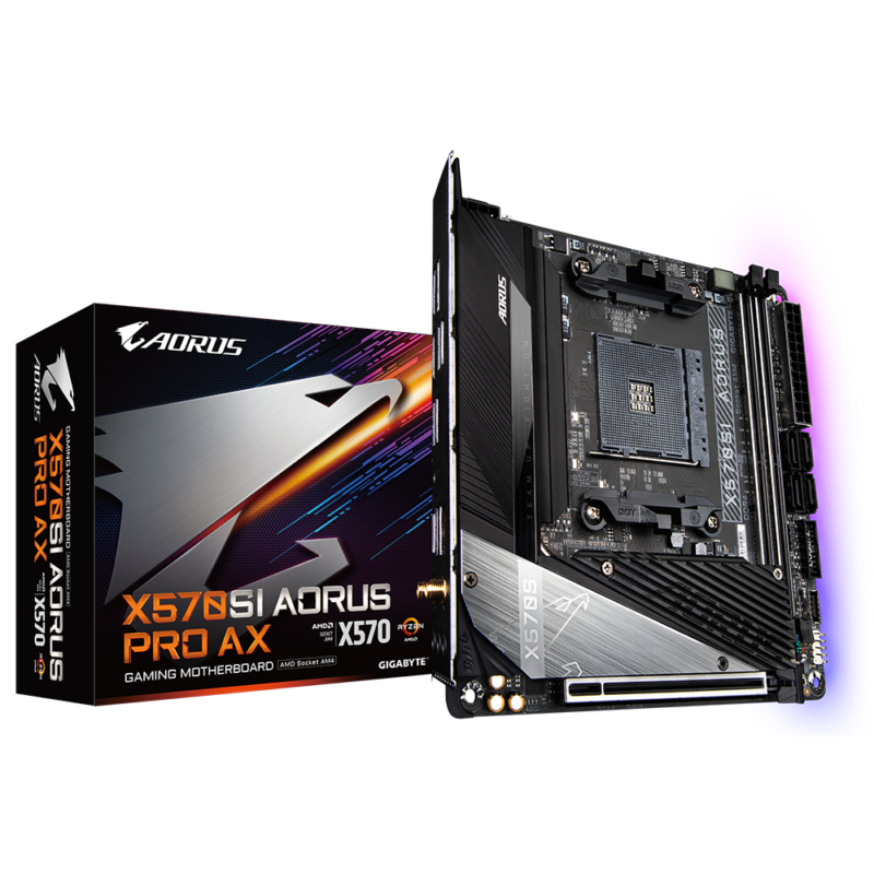 Gigabyte Used Refurbished AM4 DDR4 Desktop motherboard AM4 X570SI AORUS PRO AX