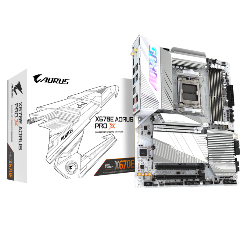 Gigabyte New Used Refurbished AMD Socket AM5 DDR5 Desktop motherboard AM5 X670E AORUS PRO X