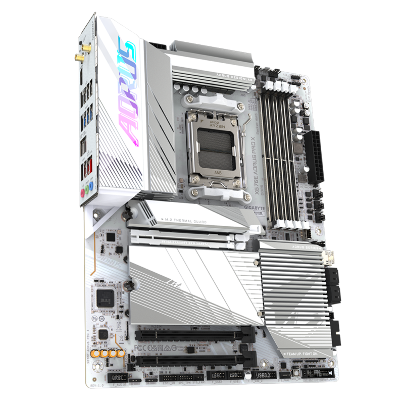 Gigabyte New Used Refurbished AMD Socket AM5 DDR5 Desktop motherboard AM5 X670E AORUS PRO X - Image 3
